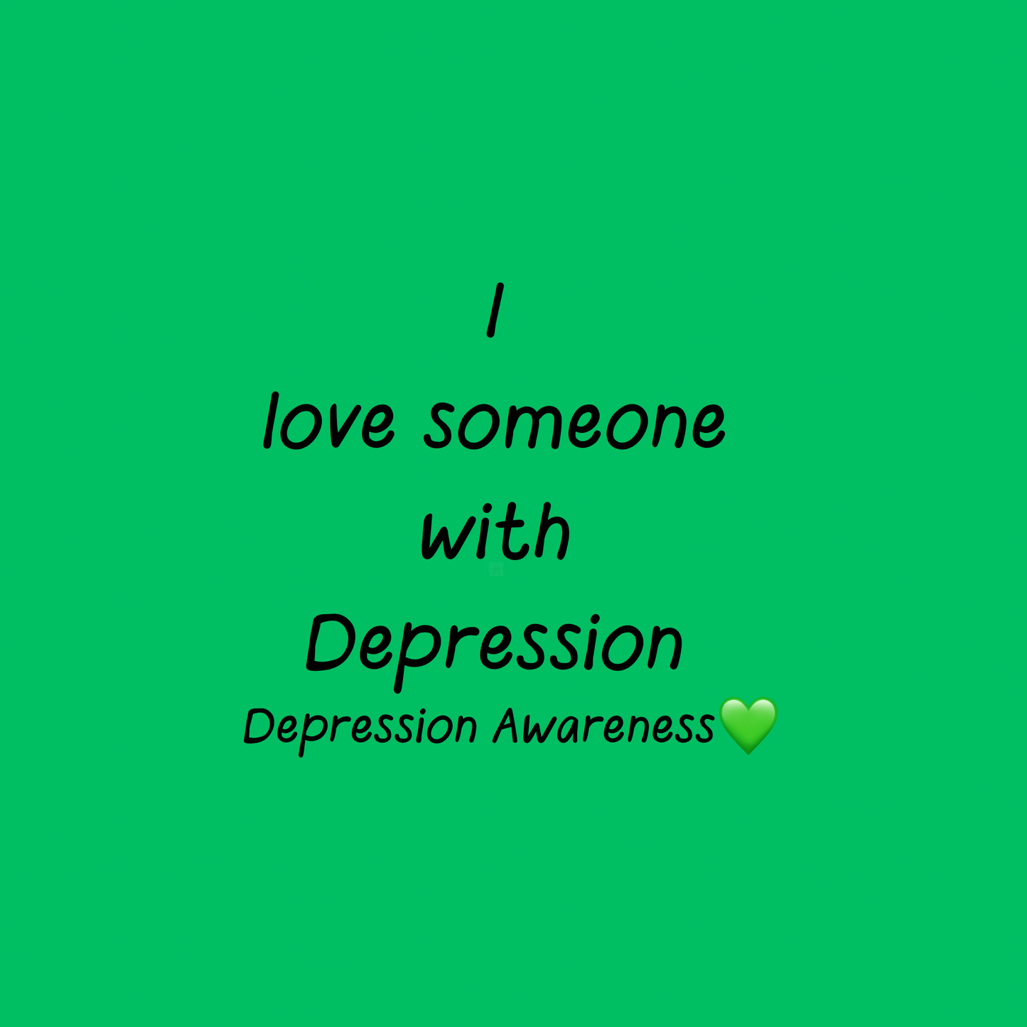 I Love Someone With Depression | Depression Awareness Pin