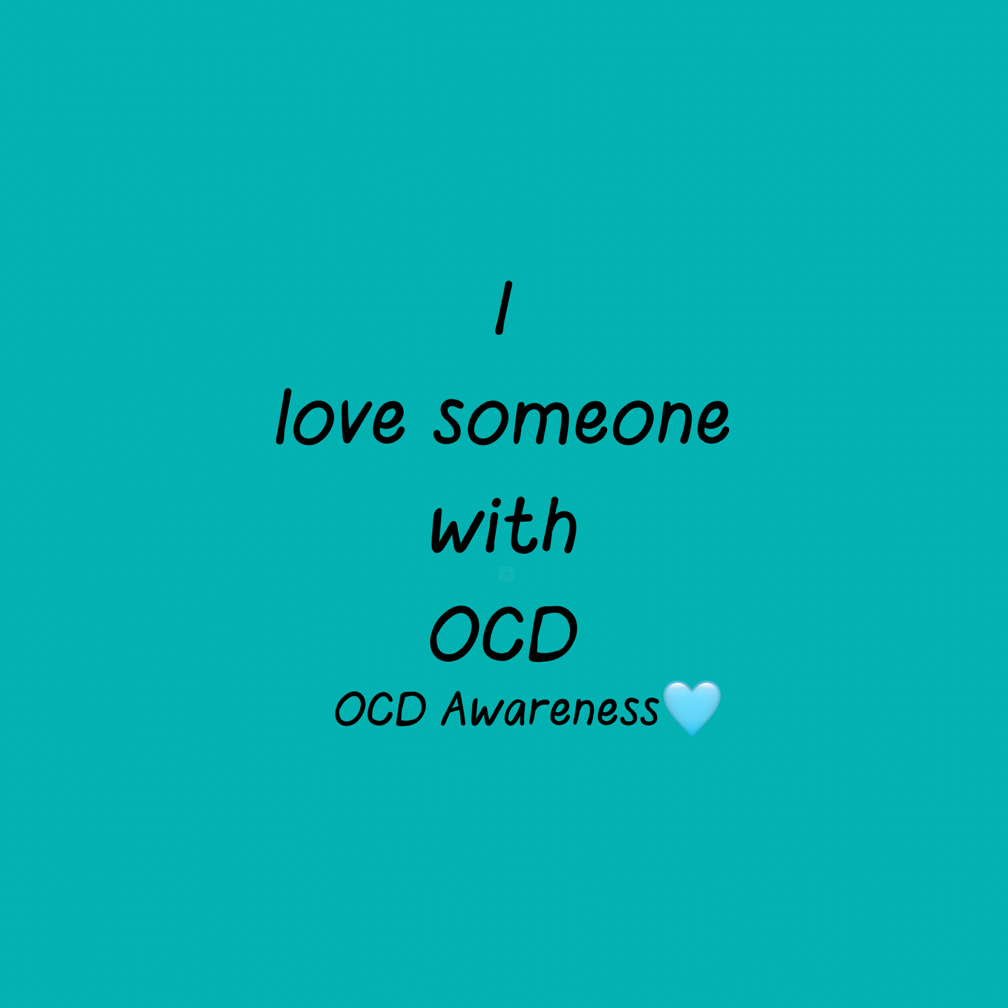 I Love Someone With OCD | OCD Awareness Pin