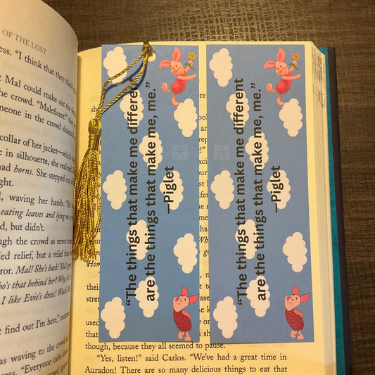 Piglet Quote Bookmark | Piglet From Winnie The Pooh Quote