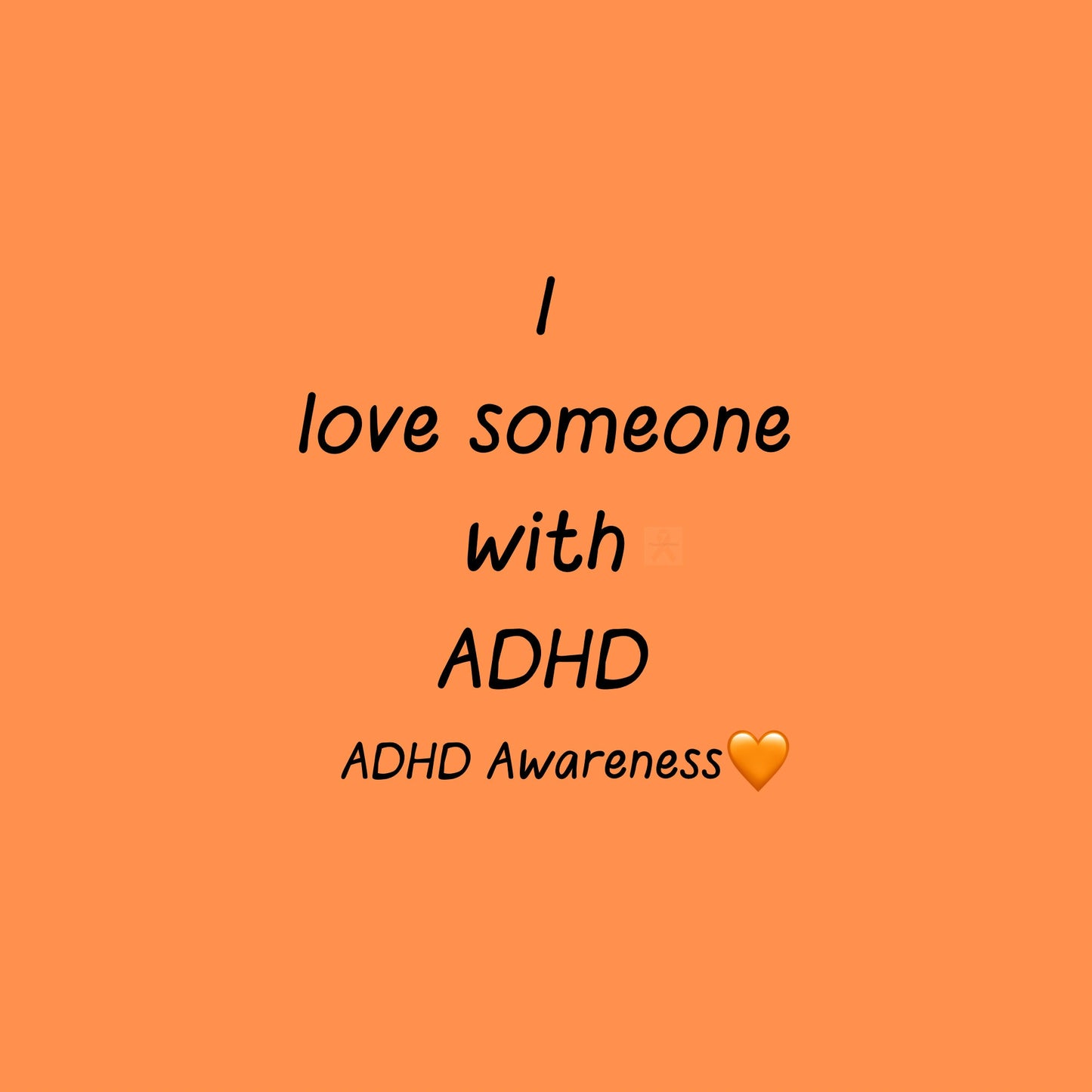 I Love Someone With ADHD | ADHD Awareness Pin